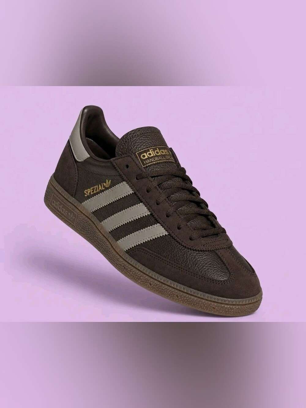 Adidas Womens Handball Spezial 8.5/7.5M -Espresso Brown